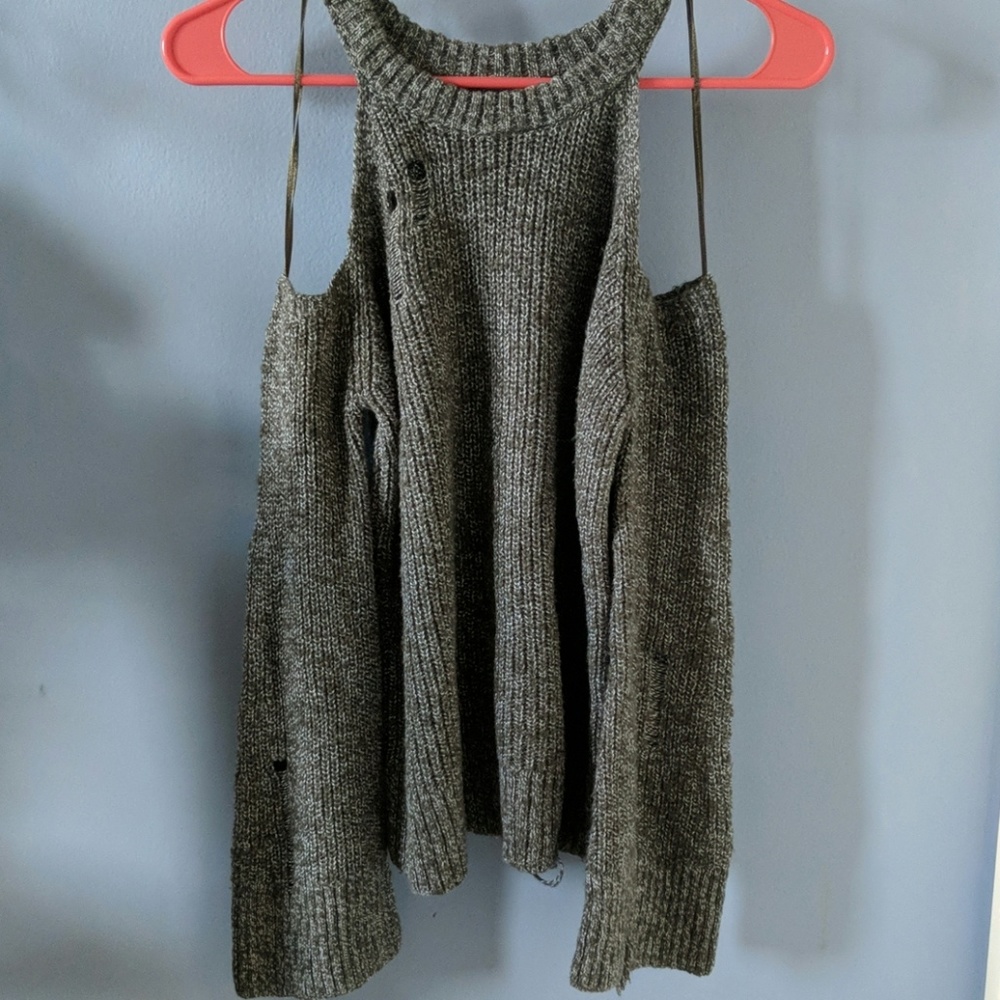 Off the shoulder sweater